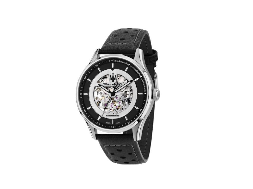 Reloj Automático Maserati Sorpasso, Negro, 42 mm, R8821124004