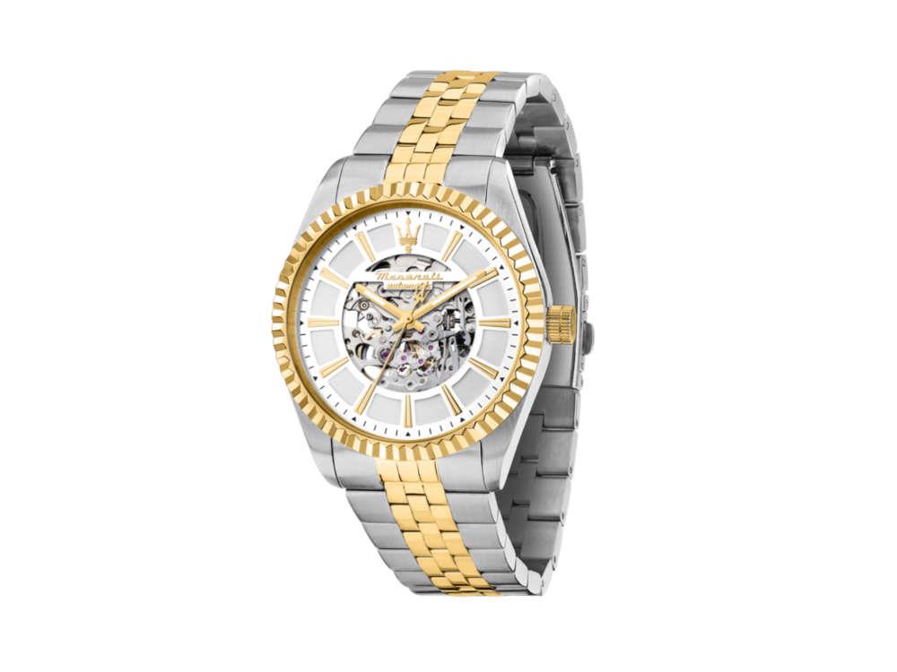 Reloj Automático Maserati Competizione, Plata, 41 mm, R8823100006