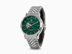 Reloj Automático Maserati Epoca, Verde, 42 mm, Cristal mineral, R8823118010