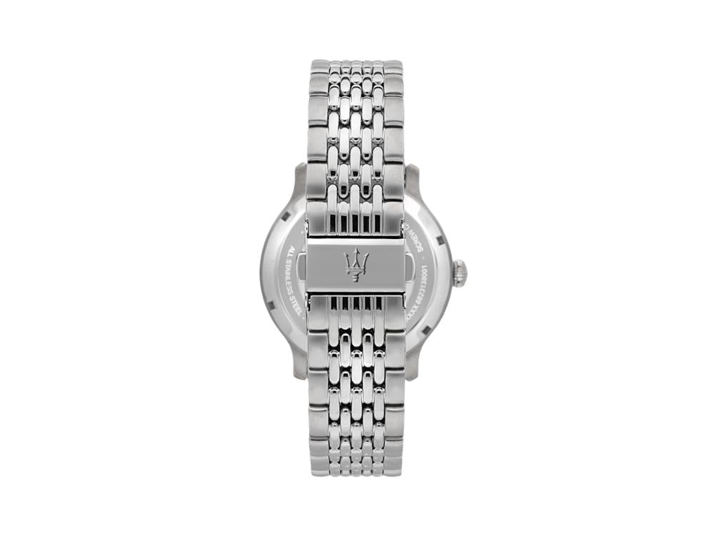 Reloj Automático Maserati Epoca, Blanco, 42 mm, Cristal mineral, R8823138001