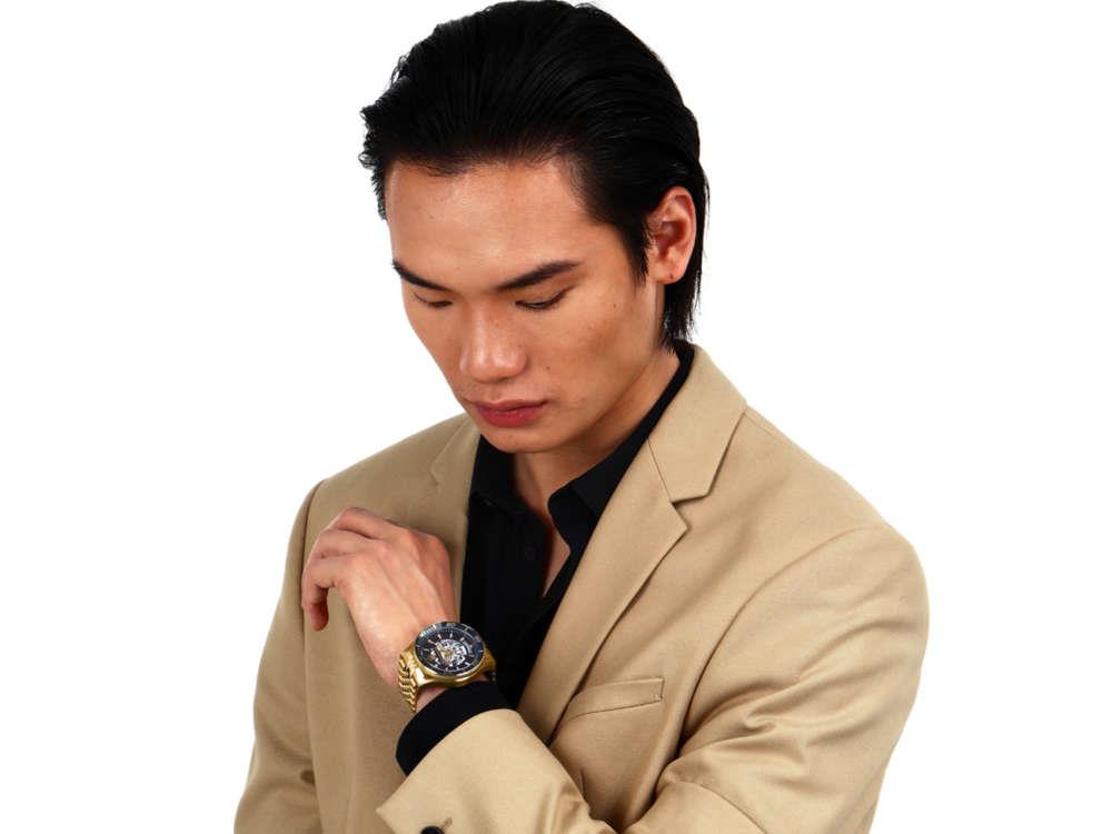 Reloj Automático Maserati Sfida, Azul, 44 mm, Edición Especial, R8823140017