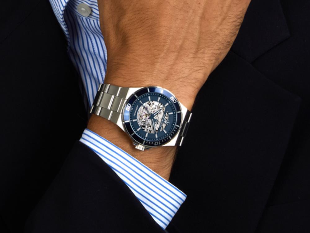 Reloj Automático Maserati Sfida, Azul, 41 mm, Cristal mineral, R8823140019