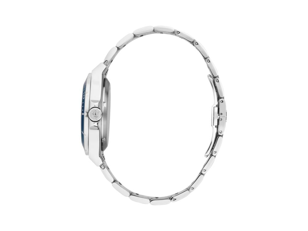 Reloj Automático Maserati Sfida, Azul, 41 mm, Cristal mineral, R8823140019