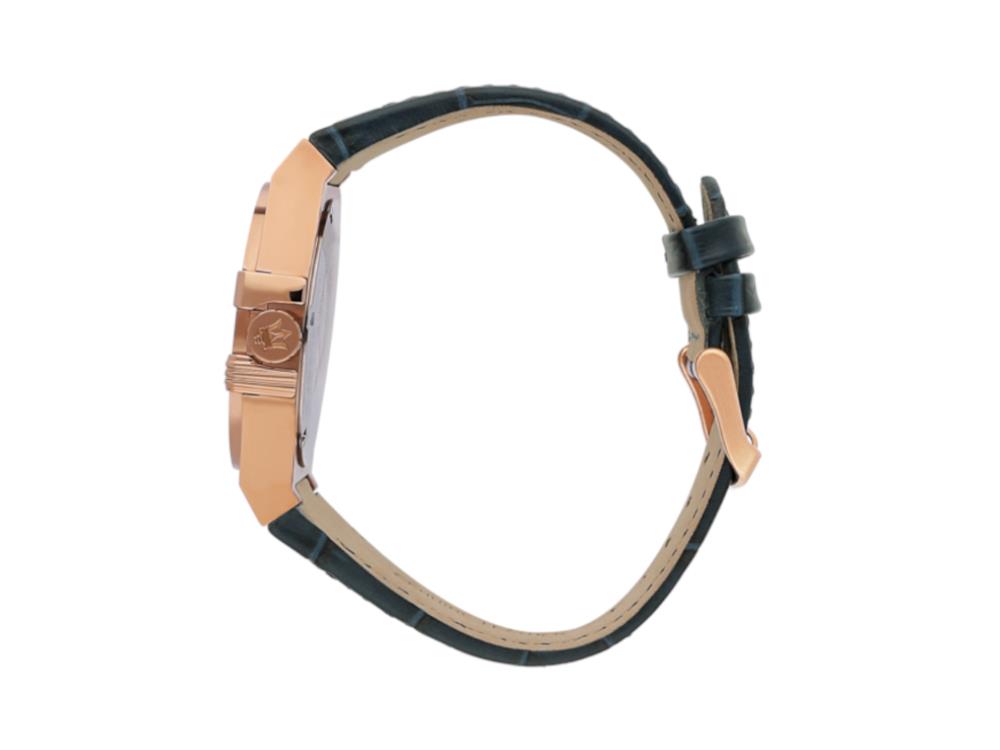 Reloj de Cuarzo Maserati Potenza, PVD Oro Rosa, Azul, 42 mm, R8851108027