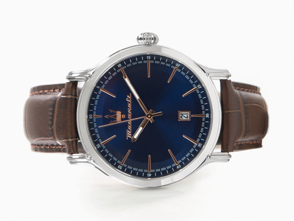Reloj de Cuarzo Maserati Epoca, Azul, 42 mm, Cristal mineral, R8851118016