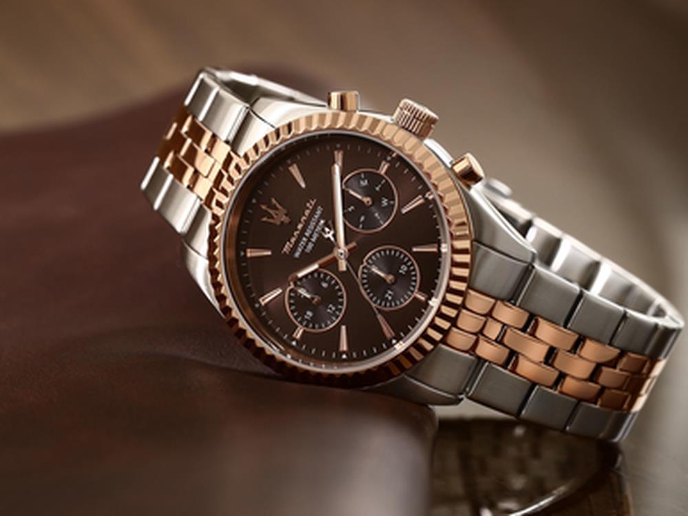 Reloj de Cuarzo Maserati Competizione, Bronce , 41 mm, R8853100049