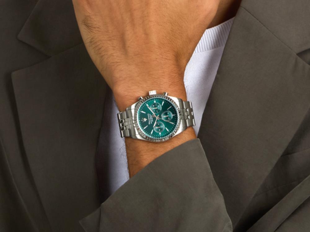Reloj de Cuarzo Maserati Competizione, Verde, 41 mm, Cristal mineral R8853100052