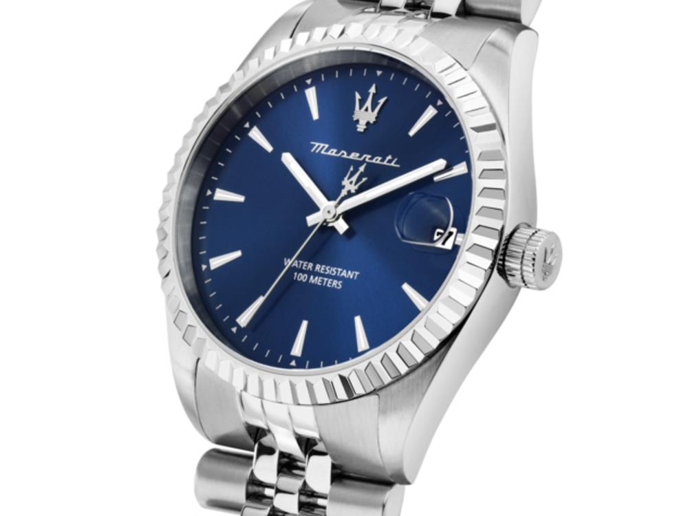 Reloj de Cuarzo Maserati Competizione, Azul, 41 mm, Cristal mineral R8853100056