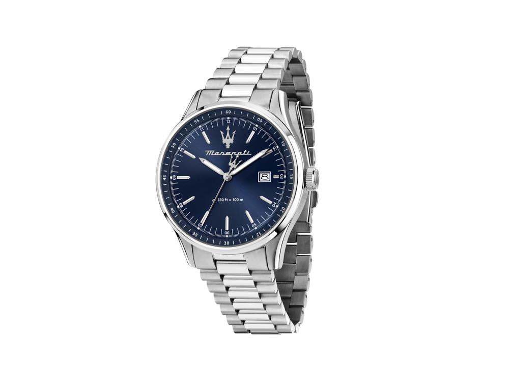 Reloj de Cuarzo Maserati Successo, Azul, 42 mm, Cristal mineral R8853124004