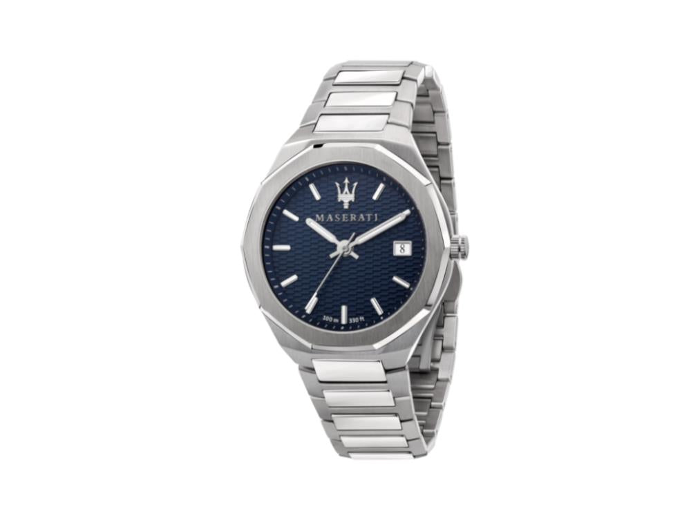 Reloj de Cuarzo Maserati Stile, Azul, 42 mm, Cristal mineral R8853142006