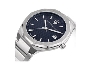 Reloj de Cuarzo Maserati Stile, Azul, 42 mm, Cristal mineral R8853142006