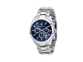 Reloj de Cuarzo Maserati Attrazione, Azul, 43 mm, Cristal mineral, R8853151005