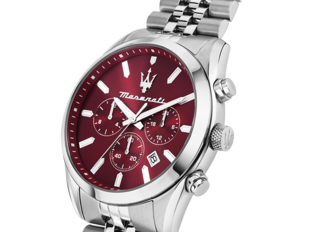 Reloj de Cuarzo Maserati Attrazione, Burdeos, 43 mm, R8853151024