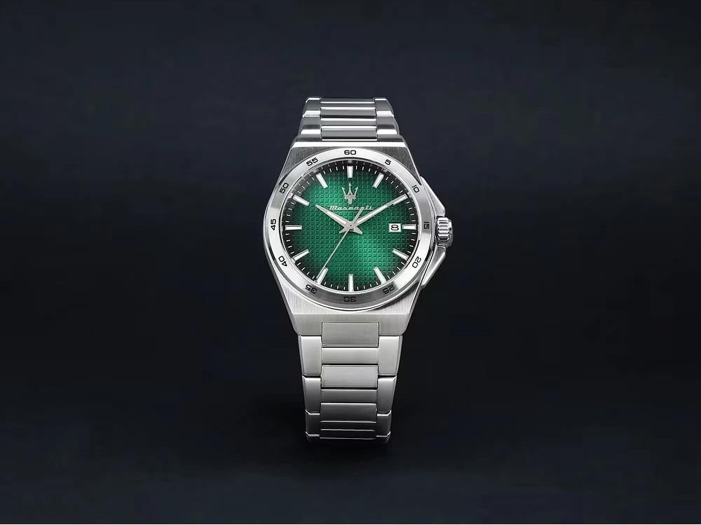 Reloj de Cuarzo Maserati Velocitá Slim, Verde, 40 mm, R8853153003