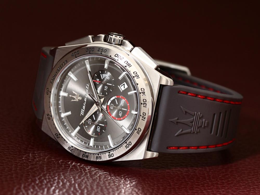 Reloj de Cuarzo Maserati Velocitá, Gris, 43 mm, R8871606008