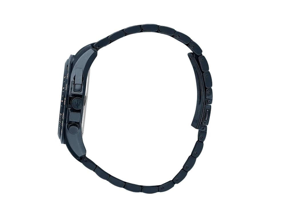Reloj de Cuarzo Maserati Traguardo, PVD, Azul, 45 mm, R8873612054