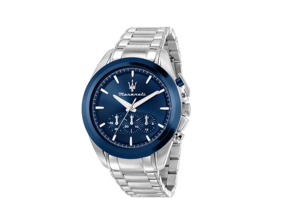 Reloj de Cuarzo Maserati Traguardo, Azul, 43 mm, R8873612067