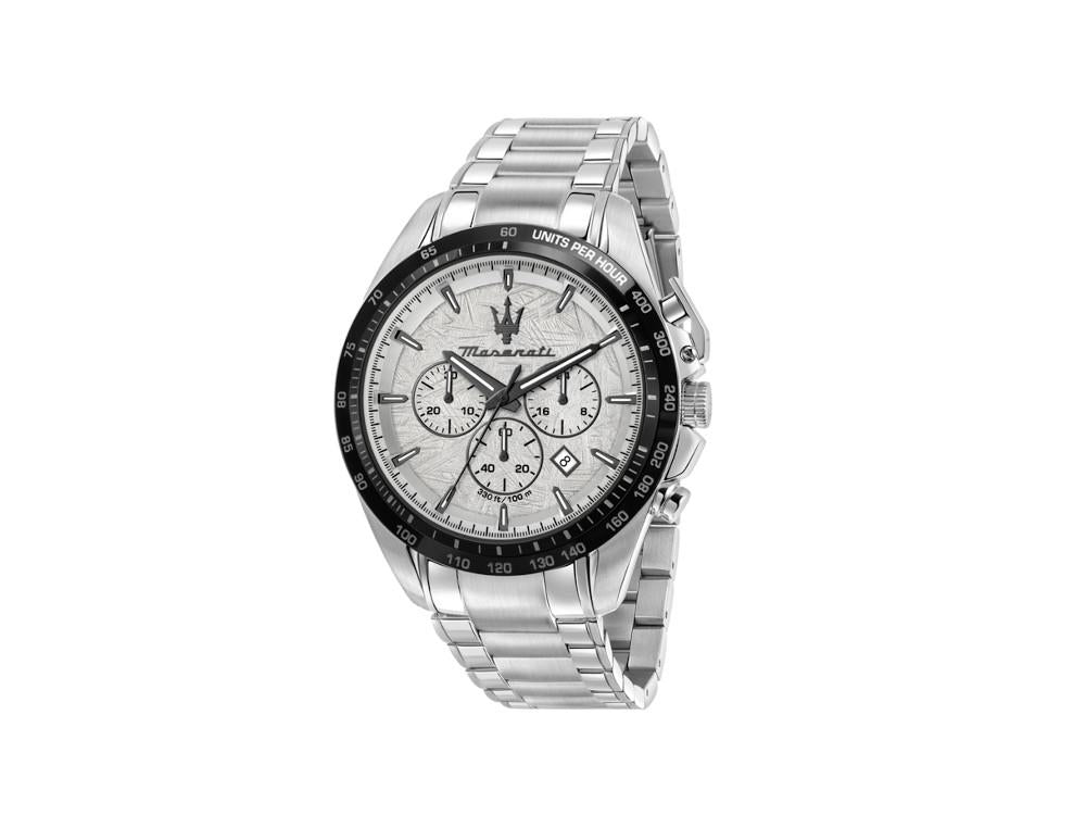 Reloj de Cuarzo Maserati Traguardo, Gris, 45 mm, Edición Limitada, R8873612068