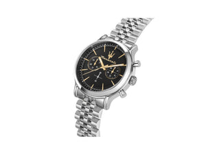 Reloj de Cuarzo Maserati Epoca, Negro, 42 mm, Cristal mineral, R8873618017
