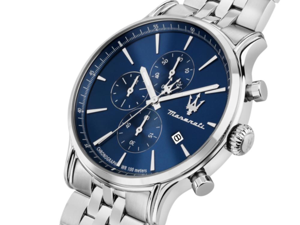 Reloj de Cuarzo Maserati Epoca Slim, Azul, 40 mm, Cristal mineral, R8873618039