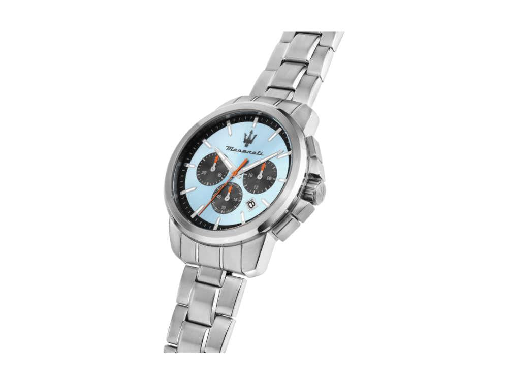 Reloj de Cuarzo Maserati Successo, Azul Celeste, 42 mm, R8873621045