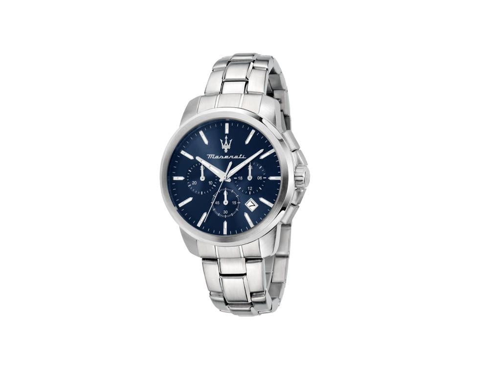 Reloj de Cuarzo Maserati Successo, Azul, 42 mm, Cristal mineral R8873621047