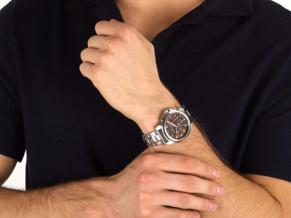 Reloj de Cuarzo Maserati Successo, Marrón, 42 mm, Cristal mineral R8873621050