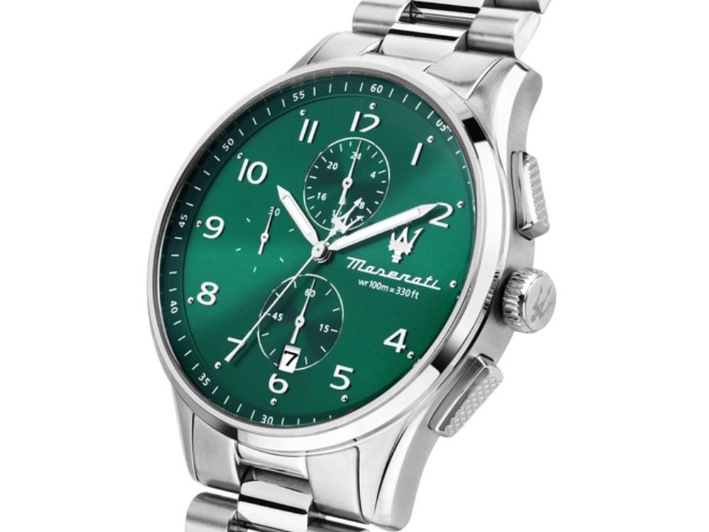 Reloj de Cuarzo Maserati Sorpasso, Verde, 42 mm, R8873624006