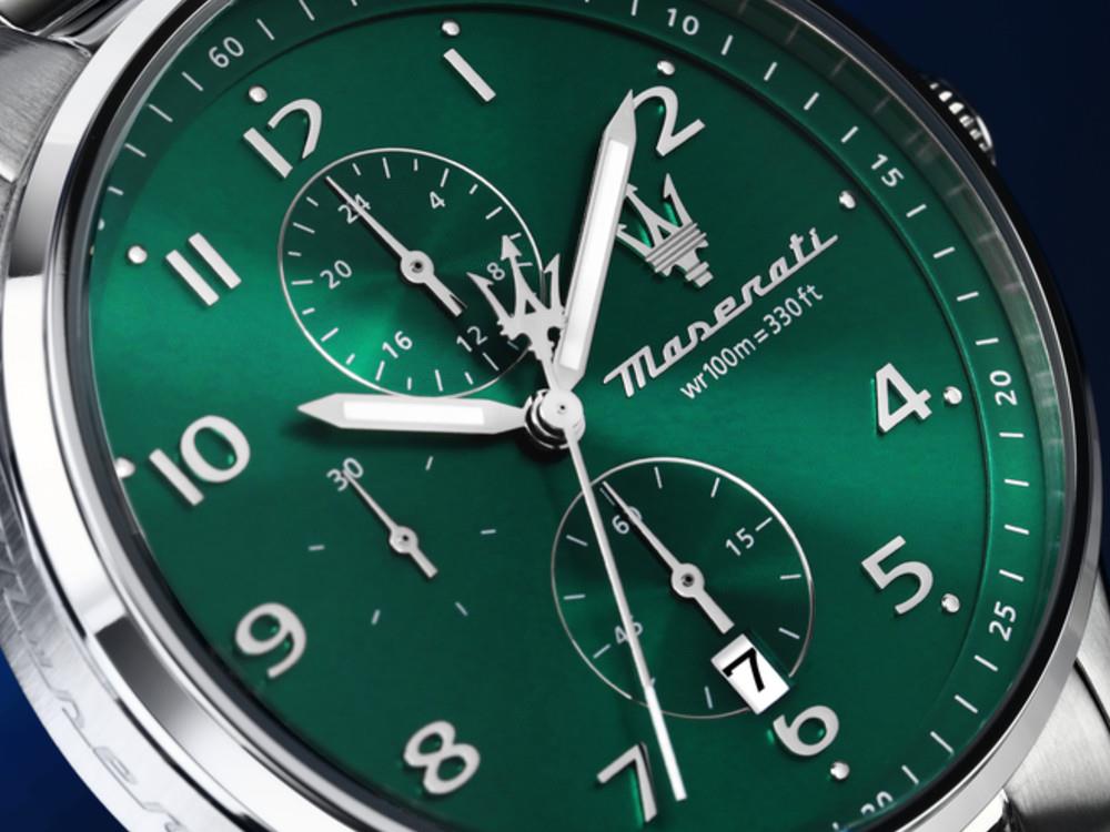 Reloj de Cuarzo Maserati Sorpasso, Verde, 42 mm, R8873624006