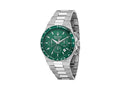 Reloj de Cuarzo Maserati Sfida, Verde, 41 mm, Cristal mineral, R8873640030