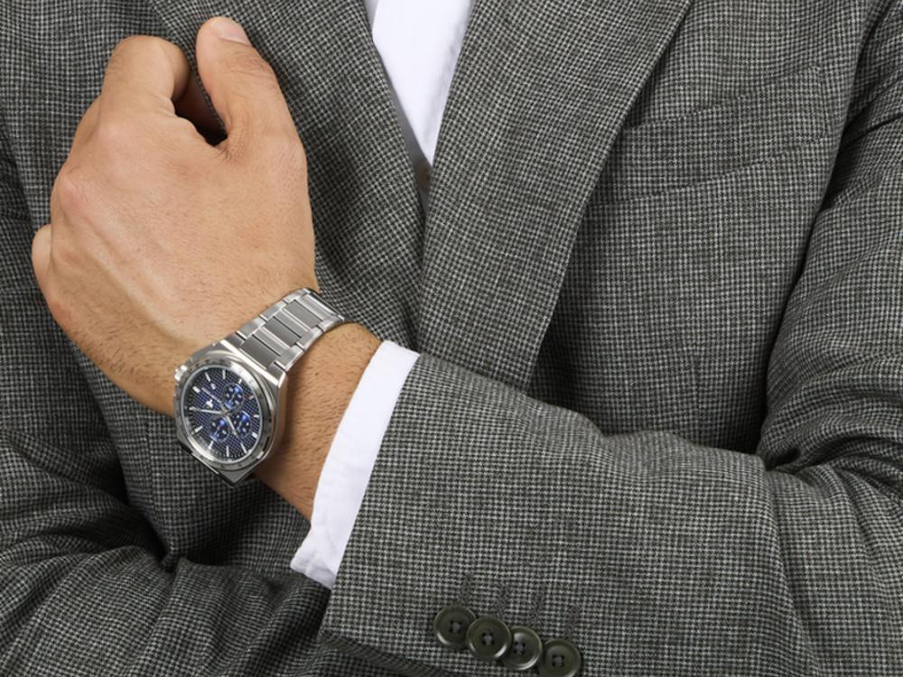 Reloj de Cuarzo Maserati Velocitá Slim, Azul, 41 mm, R8873653003