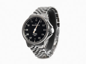 Reloj Automático Meistersinger Unomat, SW-400, 43 mm, Negro, UN902