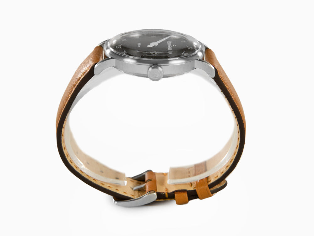 Reloj Automático Meistersinger Vintago, SW 200-1, 38 mm, Negro, VT902