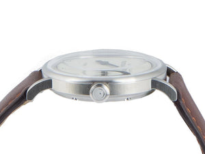 Reloj Automático Meistersinger Vintago, SW 200-1, 38mm, Beige, Piel, VT903
