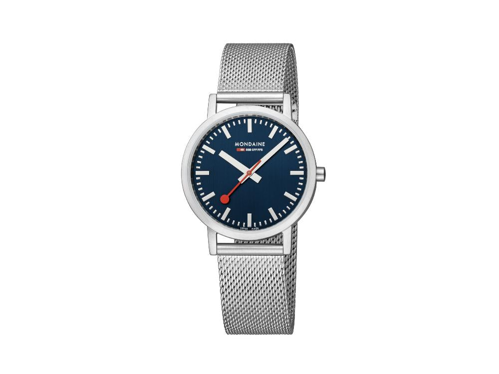 Reloj de Cuarzo Mondaine SBB Classic, Azul, 36 mm, A660.30314.40SBJ