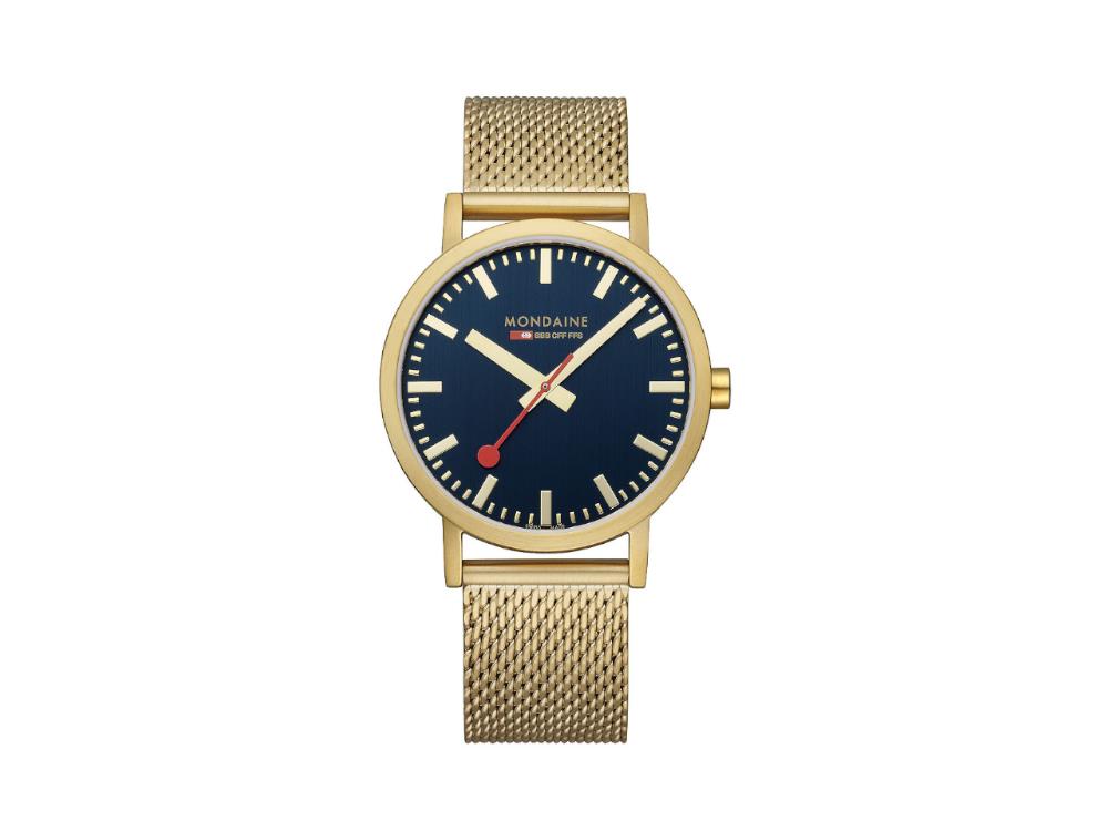 Reloj de Cuarzo Mondaine Classic, Azul, 40 mm, A660.30360.40SBM