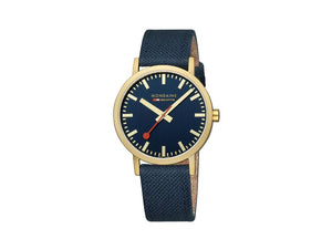 Reloj de Cuarzo Mondaine Classic, Azul, 40 mm, Correa textil, A660.30360.40SBQ