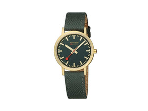 Reloj de Cuarzo Mondaine Classic, Verde, 36 mm, Correa textil, A660.30314.60SBS