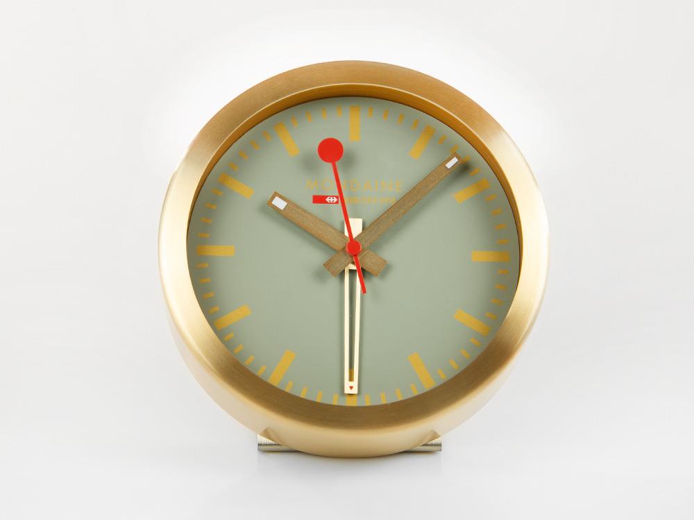 Reloj de Cuarzo Mondaine Clocks, Aluminio, Gris, 12.5 cm, A997.MCAL.86SBG