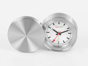 Reloj de Viaje de Cuarzo Mondaine Clocks, Blanco, 50mm, MSM.64410