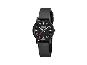 Reloj de Cuarzo Mondaine Essence, Ecológico - Reciclado, Negro, MS1.32120.RB