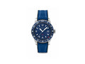 Reloj Automático Montblanc 1858 GMT, Acero Inoxidable, Azul, 42 mm, 129617