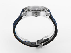 Reloj Automático Montblanc 1858 GMT, Acero Inoxidable, Azul, 42 mm, 129617