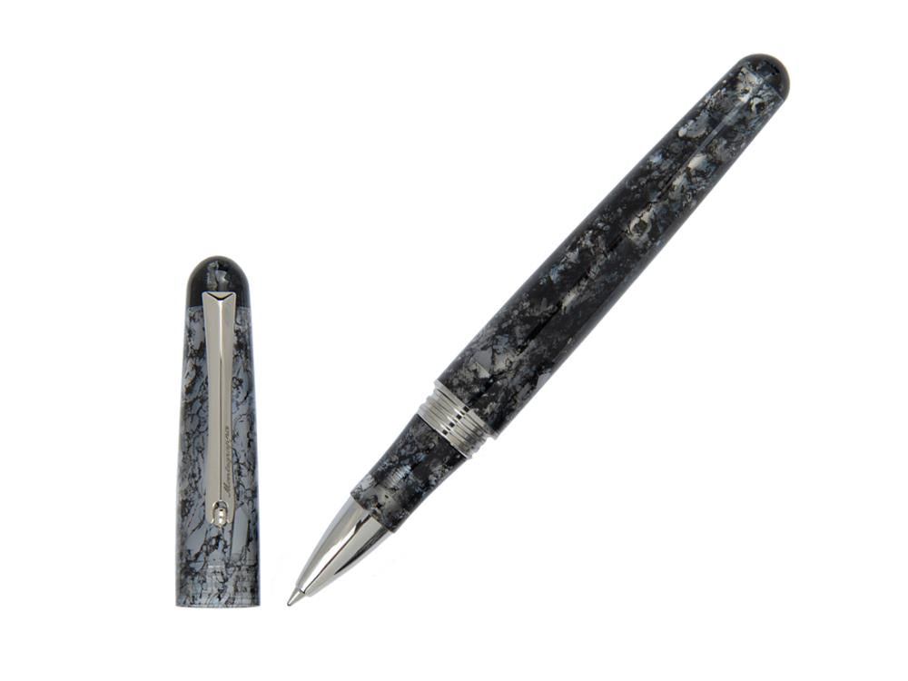 Roller Montegrappa Elmo Ambiente Charcoal, Resina, Acero Inoxidable, ISEERRIC