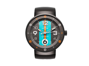 Reloj de Cuarzo Montjuic Special, Acero Inoxidable, Negro, 43 mm, MJ1.1201.B