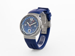 Reloj de Cuarzo Montjuic Speed GMT, Acero Inoxidable, Negro, 43 mm, MJ3.0404.S