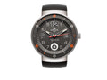 Reloj de Cuarzo Montjuic Standard, Acero Inoxidable, Negro, 43 mm, MJ1.0101.S