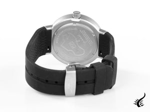 Reloj de Cuarzo Montjuic Standard SS, Acero Inoxidable, Negro, 43 mm, MJ1.0102.S