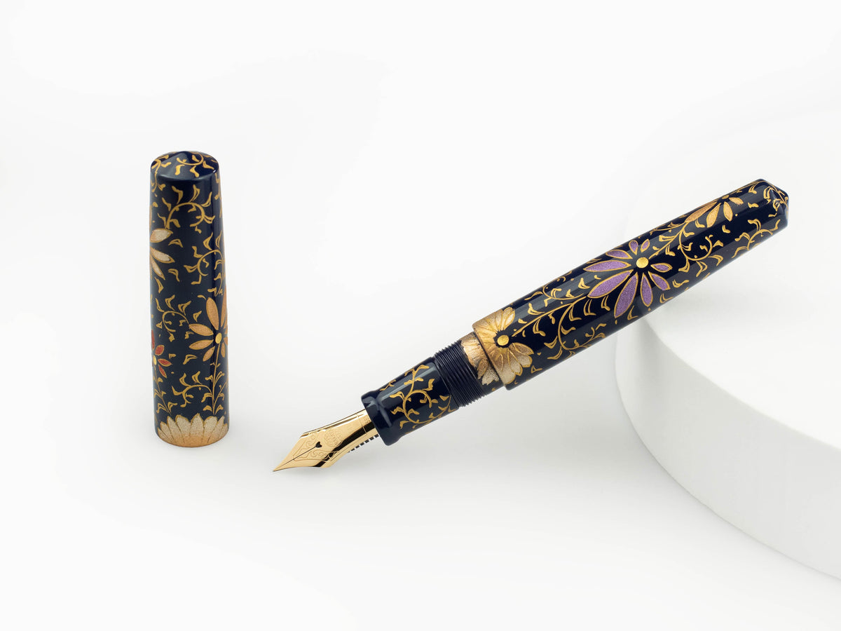 Pluma Estilográfica Nakaya Cigar Piccolo PALMET (Kikyo Colorful Lines)