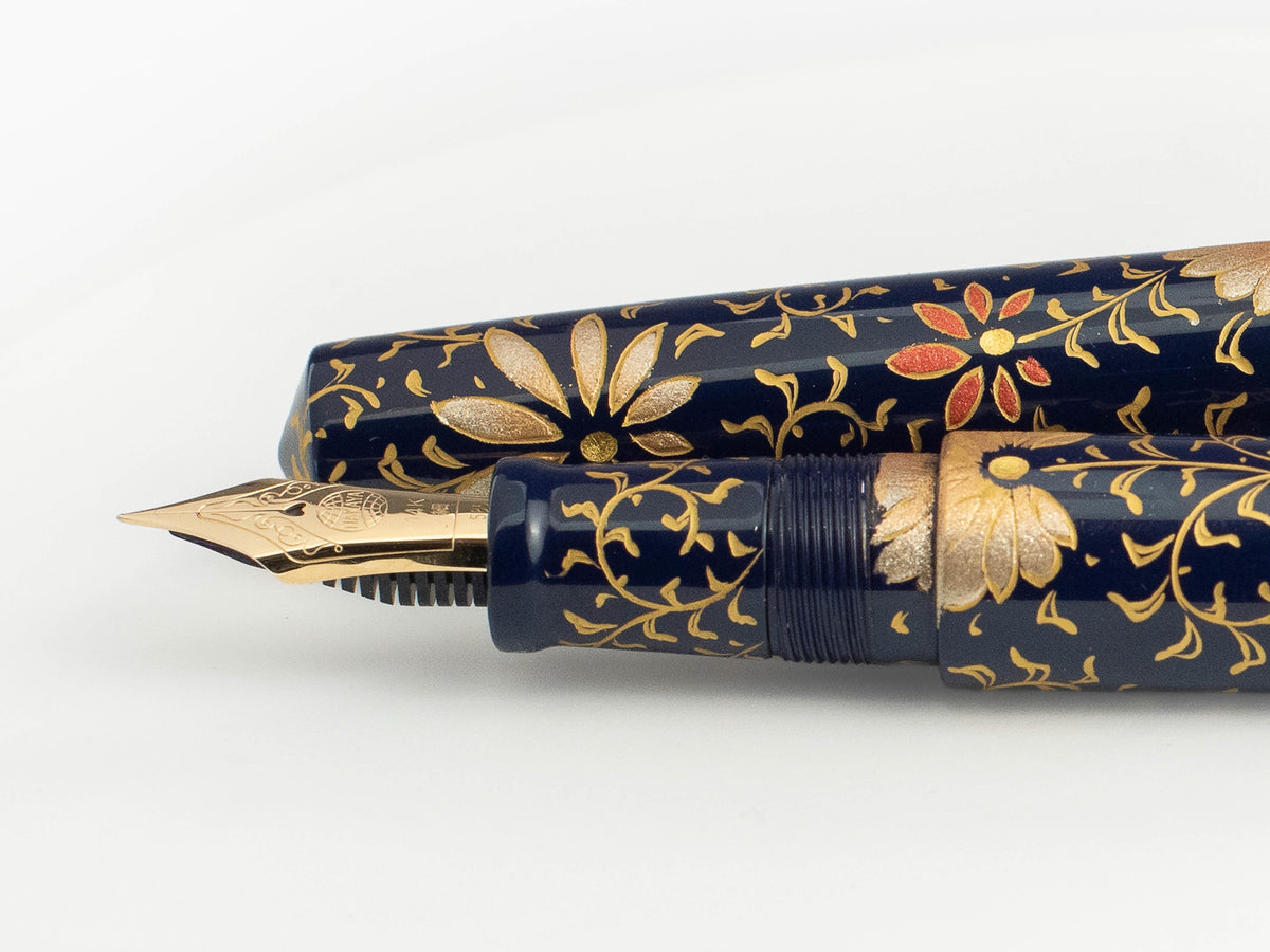 Pluma Estilográfica Nakaya Cigar Piccolo PALMET (Kikyo Colorful Lines)